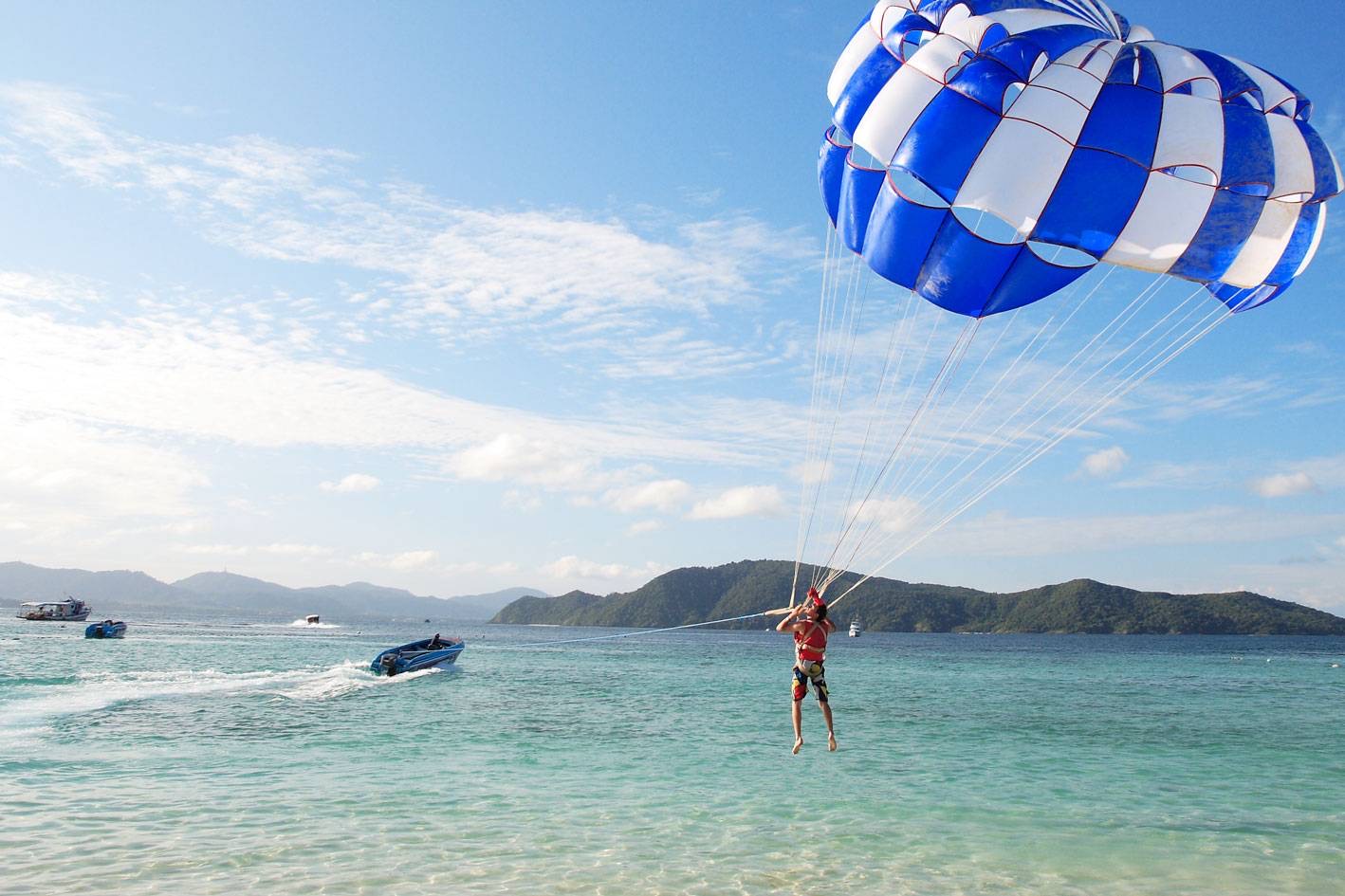 Coral Island - Kahung Beach Full Day by Speedboat (Sea Sports Available)