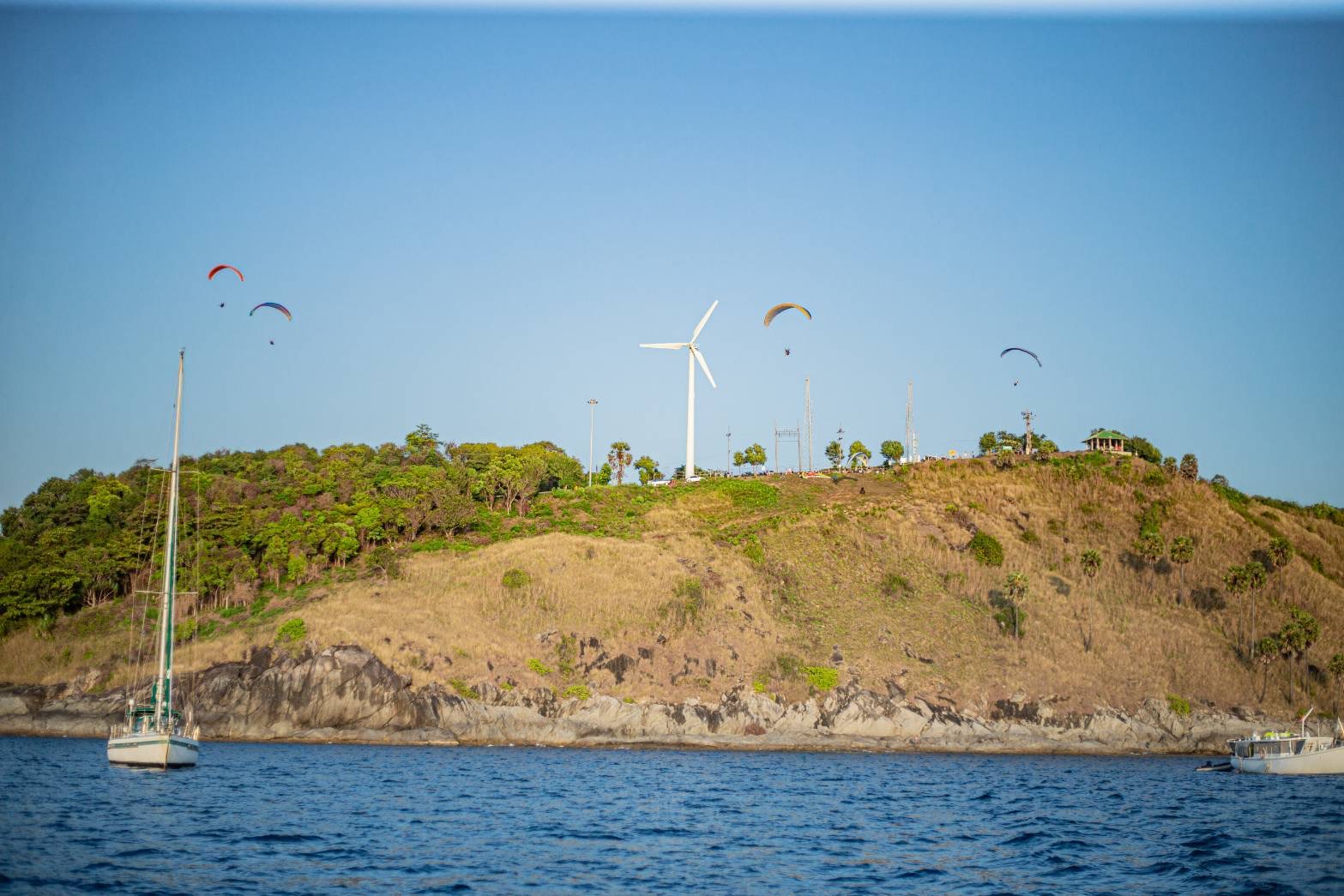 Coral Island + Promthep Cape + Lame Krating Sunset Tour by Catamaran Yacht